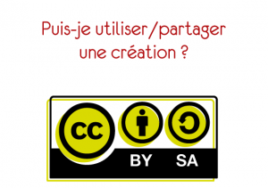Creative Commons - Licences libres - CC BY SA - infographies